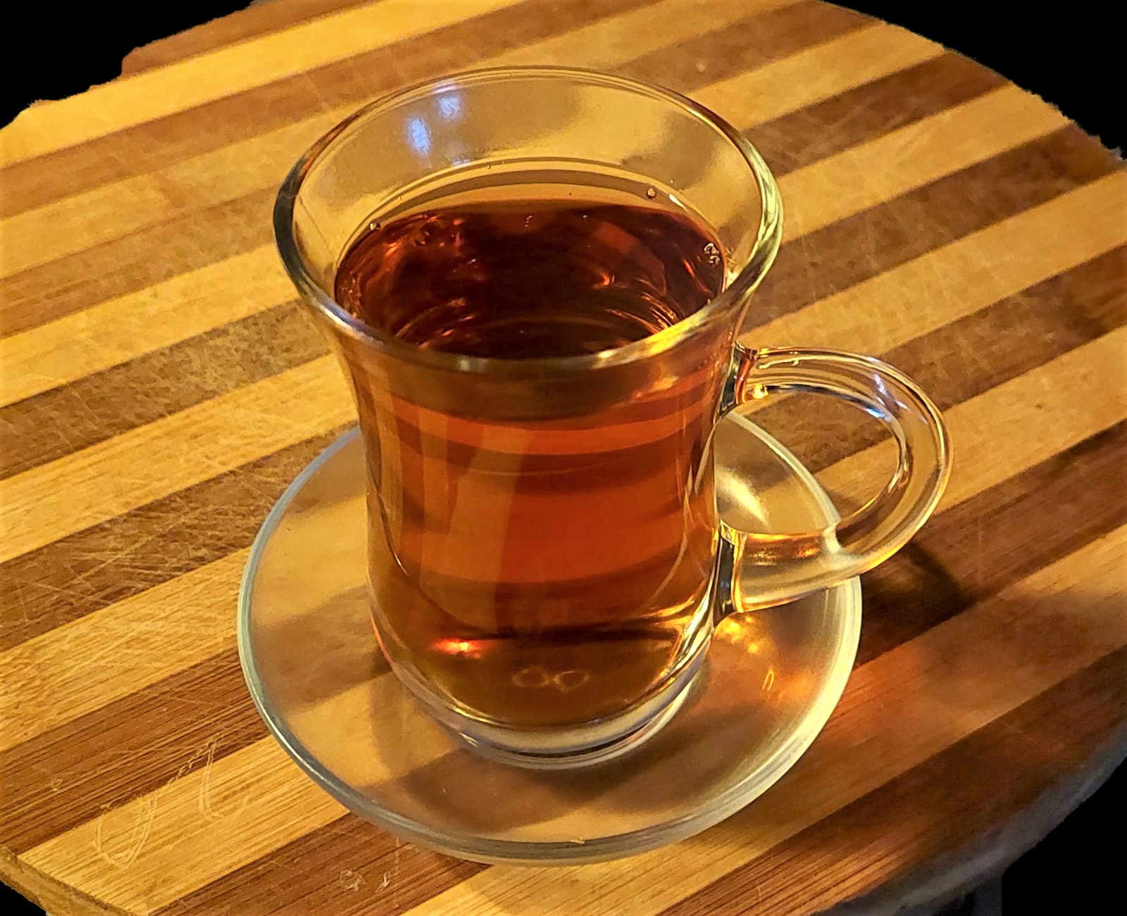 Set 6 cani ceai turcesc din sticla 145 ml + 6 farfurii, Keyif - Paşabahçe Turcia (2)